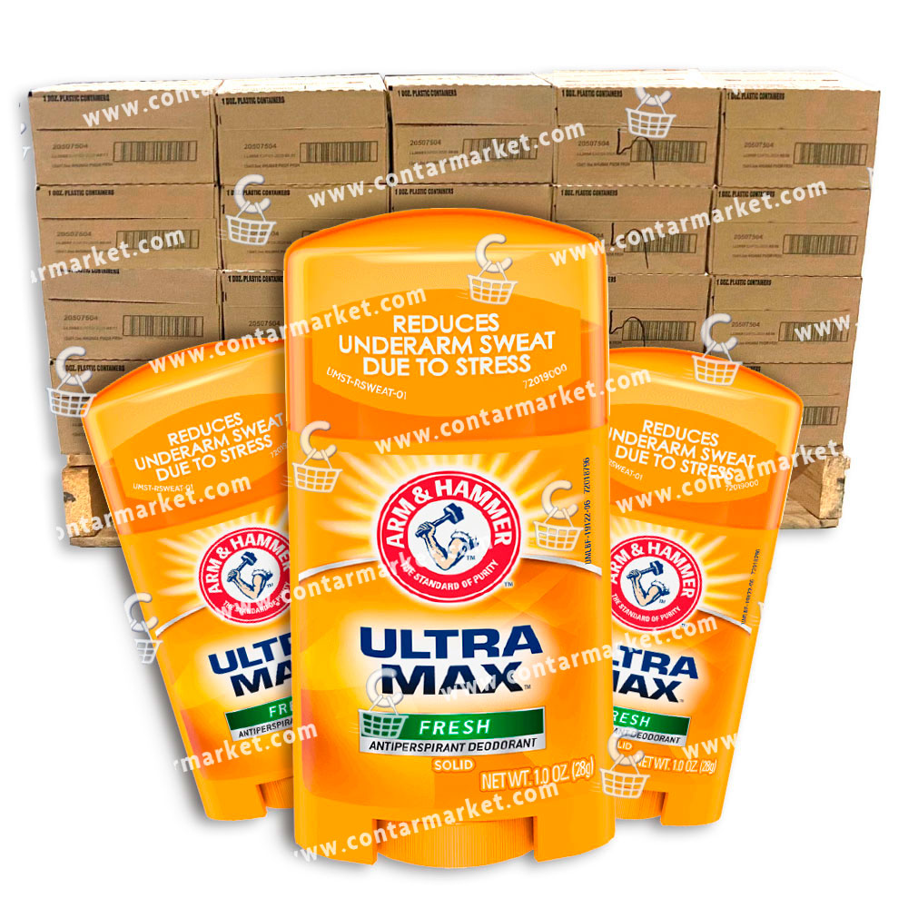 Arm & Hammer  UltraMax Solid Fresh Scent 1 oz - 1800 ct -  150 boxes per Pallet
